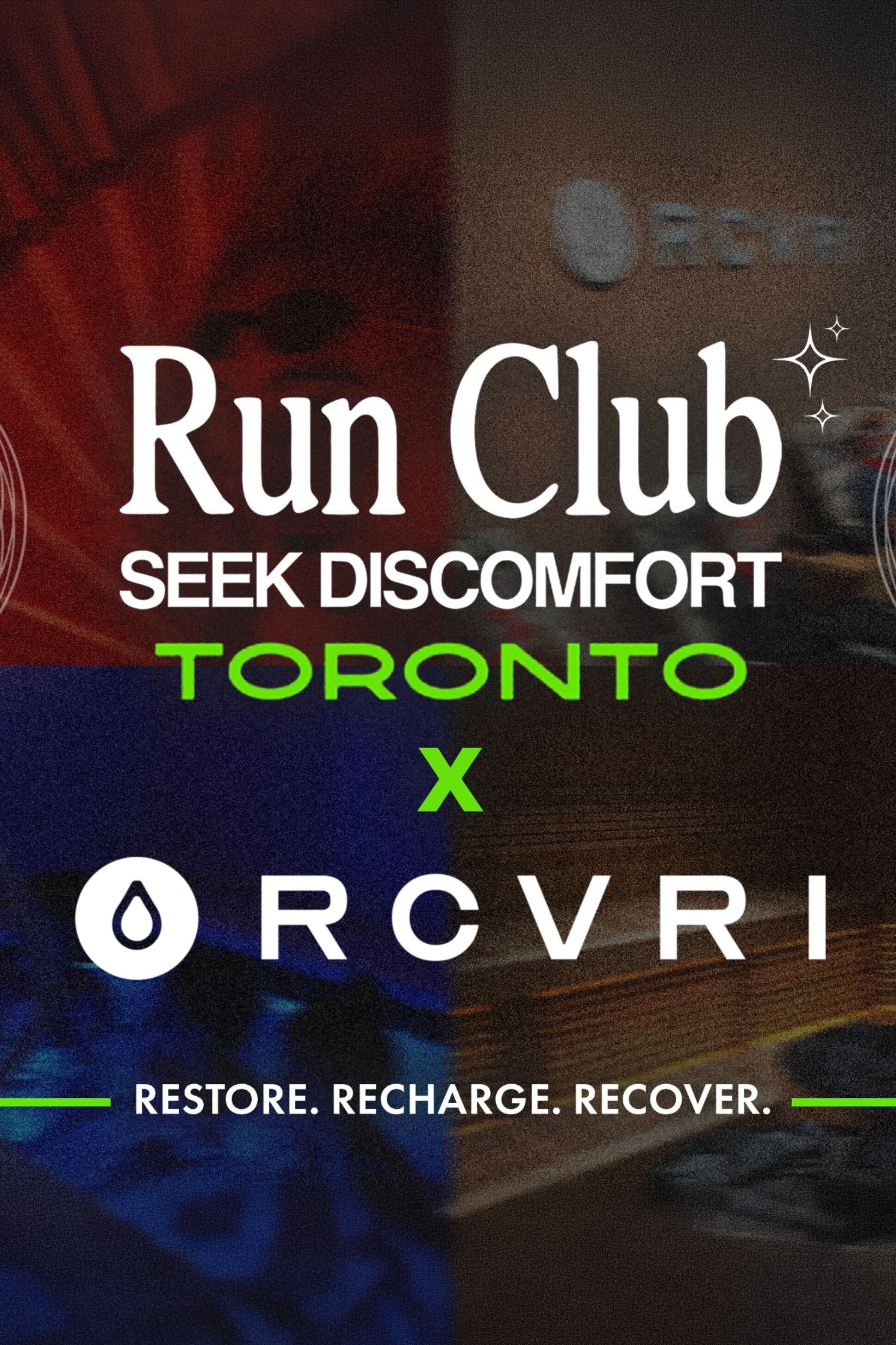 Seek Run Club x RCVRI Wellness Social