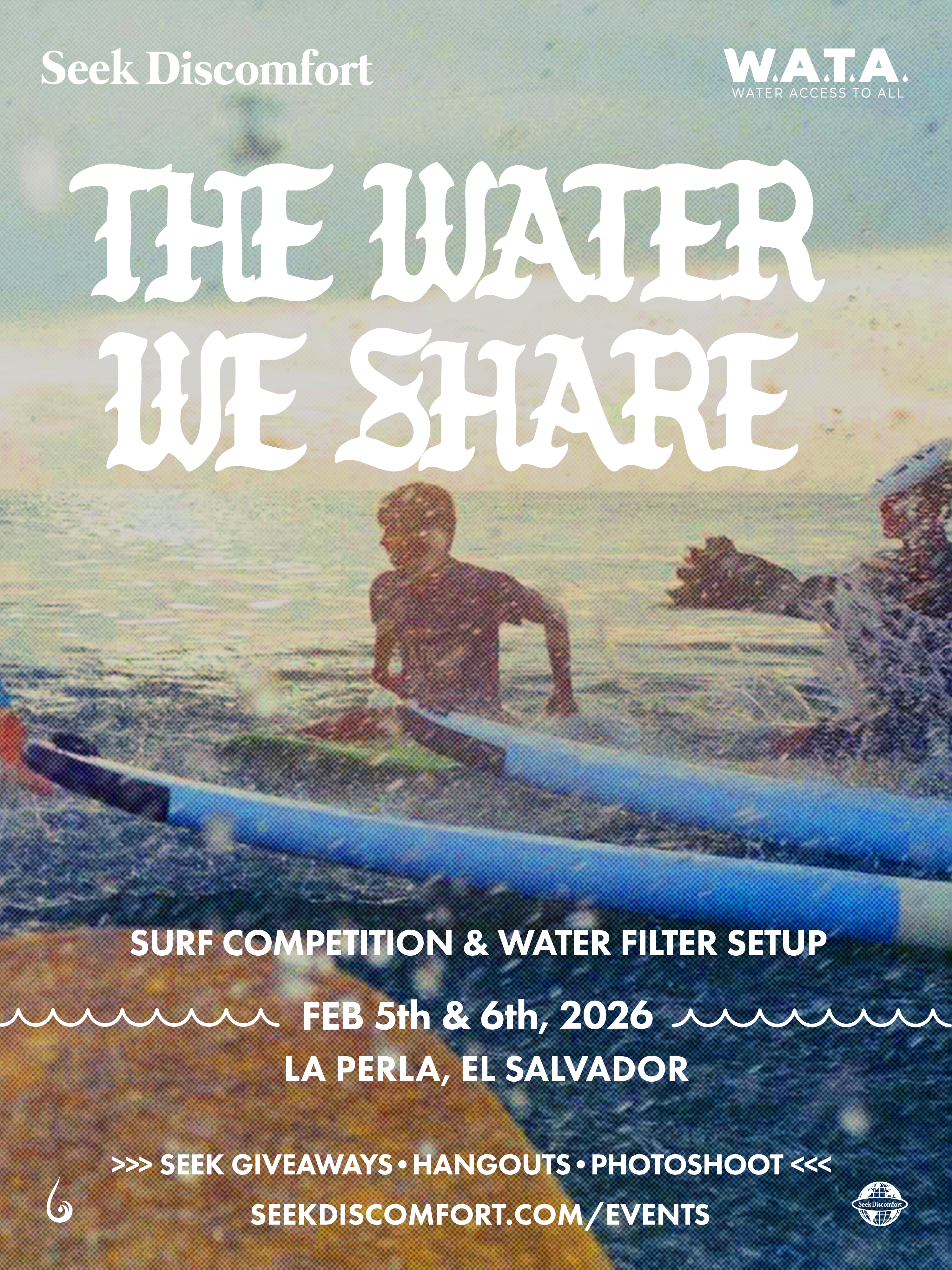 The Water We Share: Community Water Filter Setup + Surf Competition