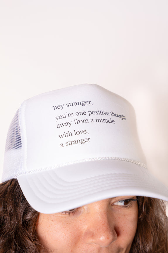 Hey Stranger Trucker Hat