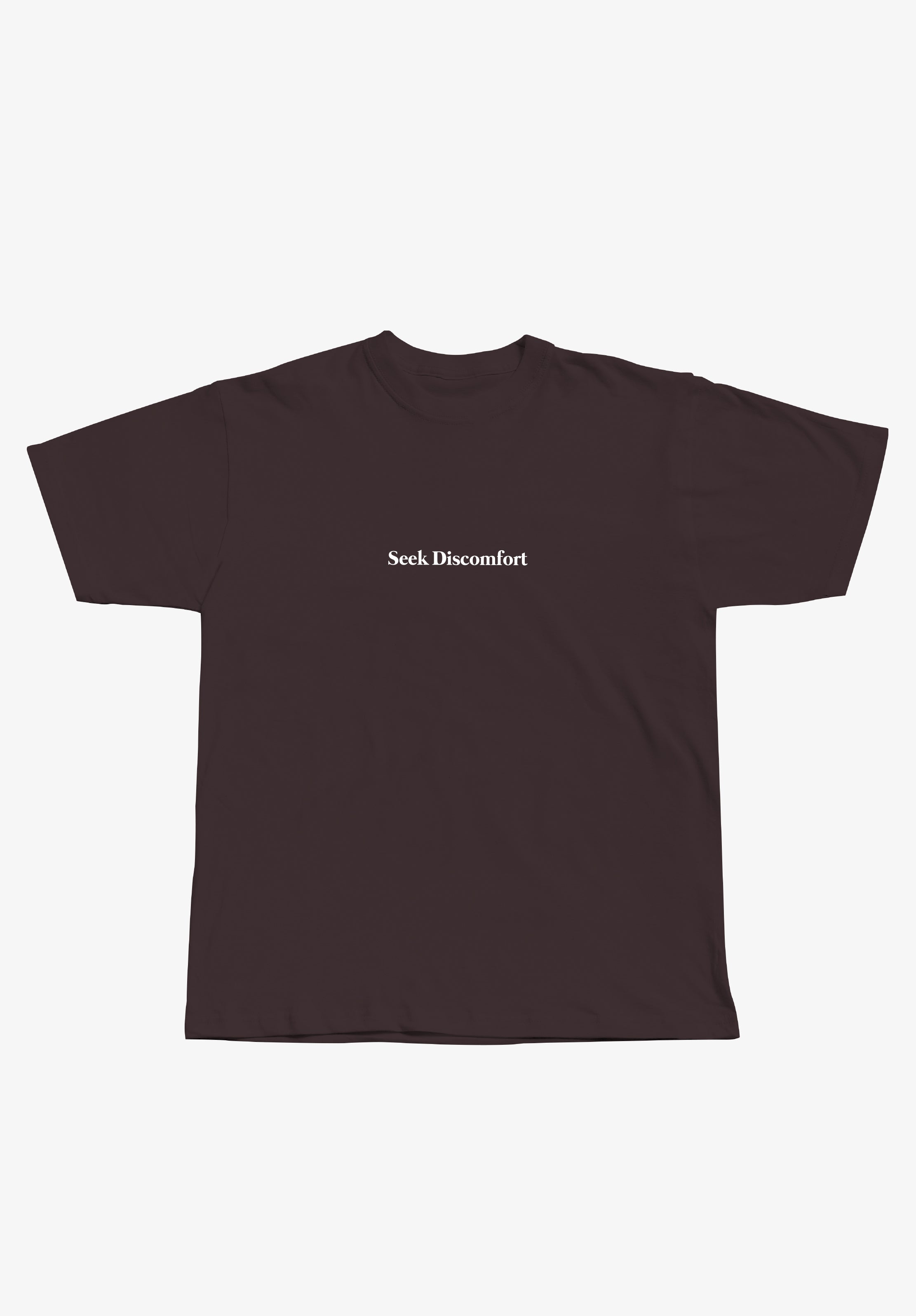 SD Essential Tee Dark Brown - front